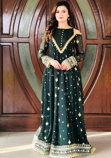 Maya 3pc Chiffon Emb Dress