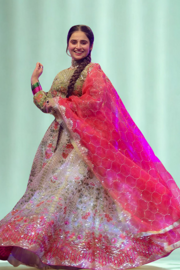 Marigold Lehenga Choli