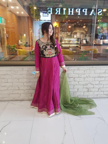 Rawsilk Galore Frock (Single Frock )