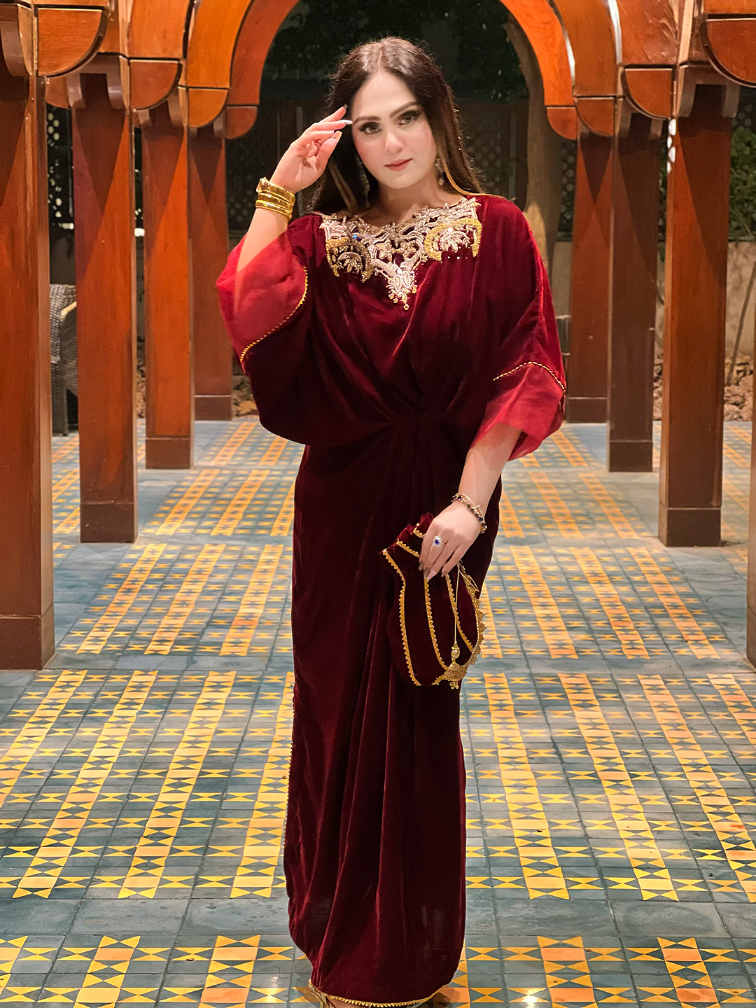 Sultana Velvet kaftan Sultana Velvet kaftan