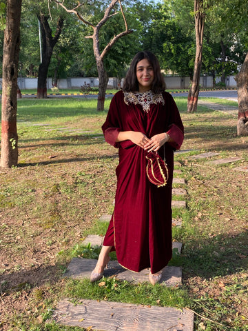 Sultana Velvet kaftan
