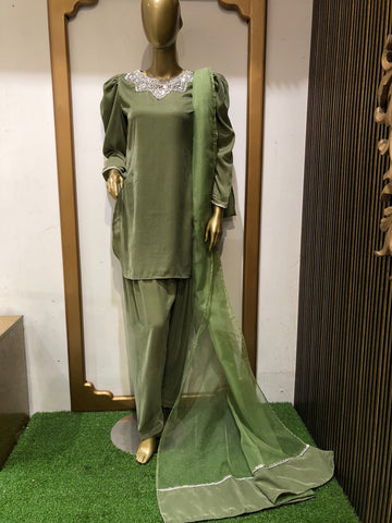 Velour Velvet Suit 3pc