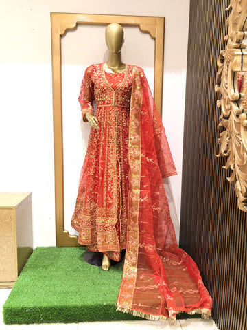 Mehtab rose gown