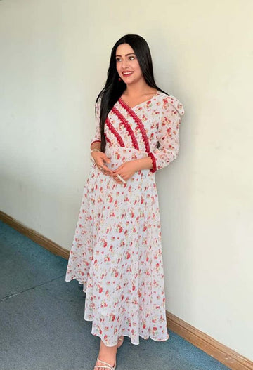 Korean Chiffon Frock