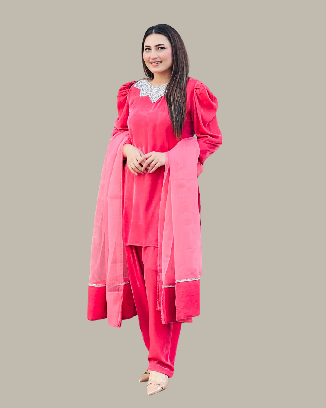 Velour Velvet Suit 3pc