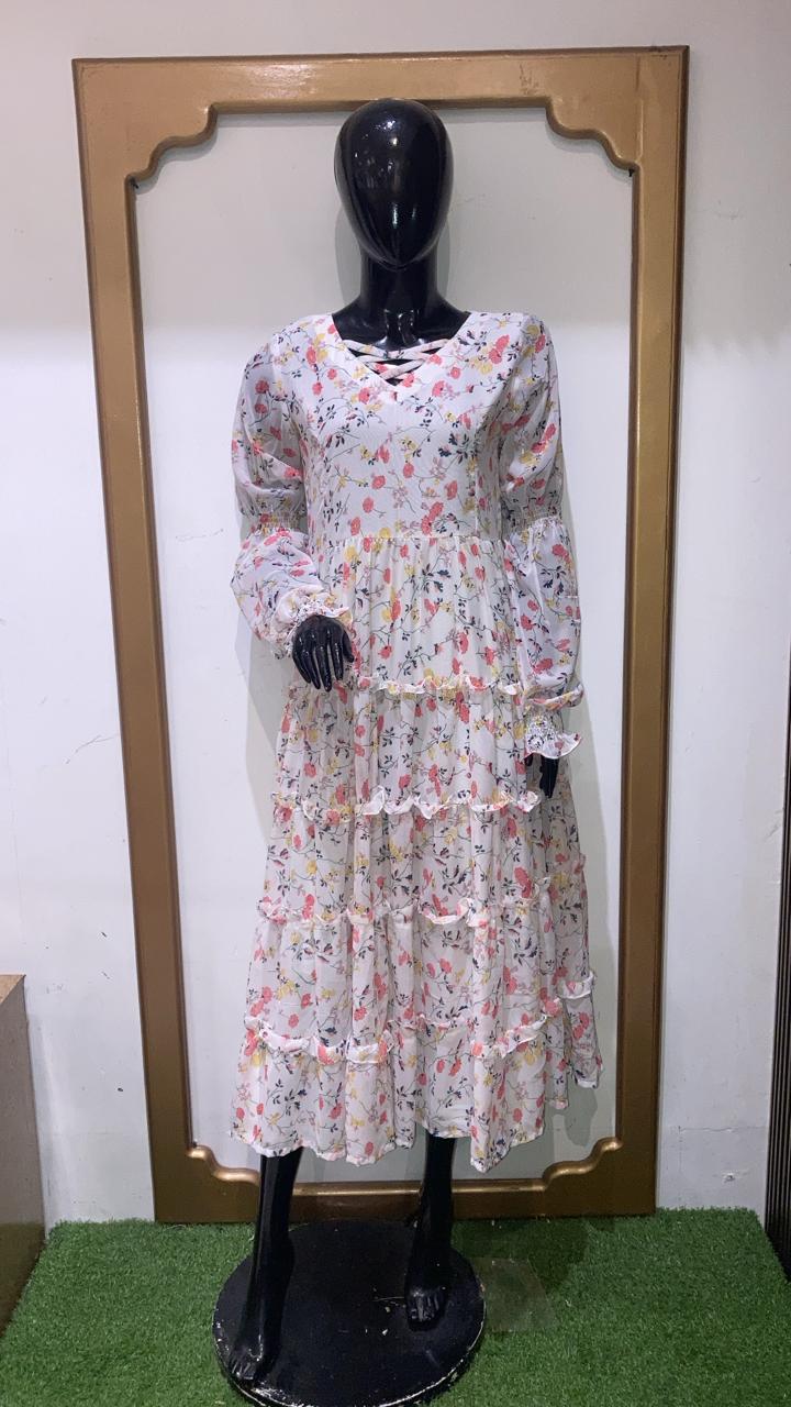SA-825 B (Chiffon layer Maxi)