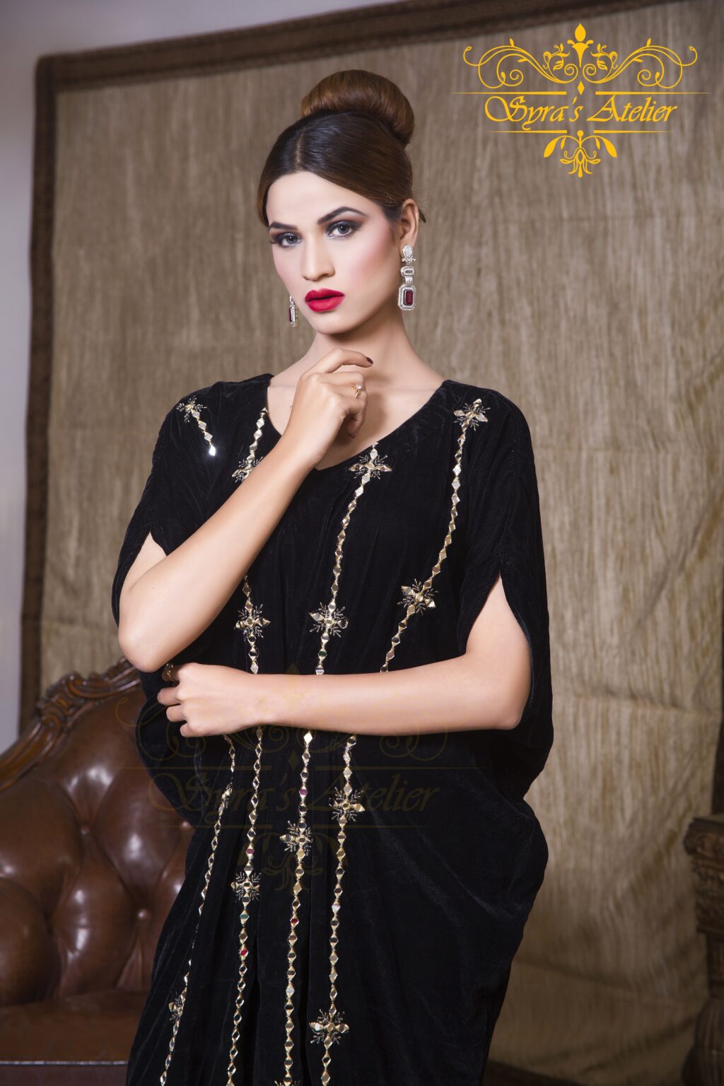 Layla Velvet Kaftan