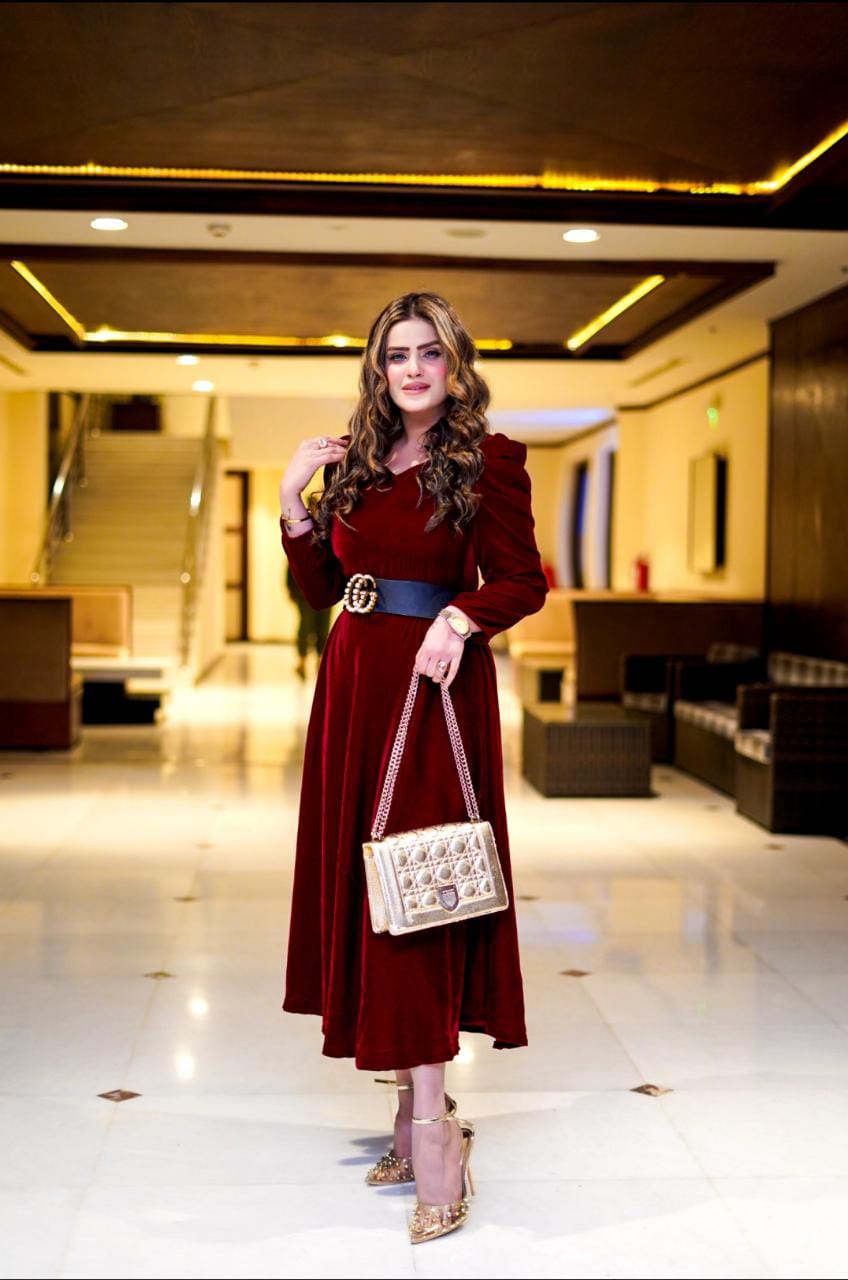 Gabbana Velvet Frock SA-419
