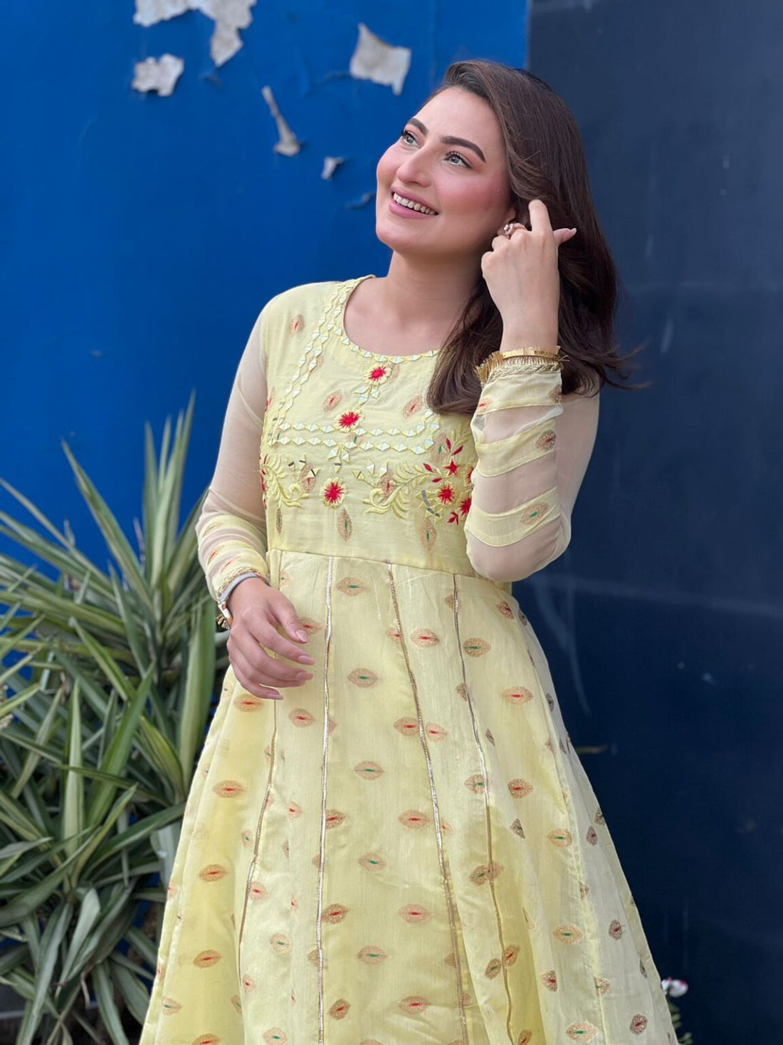 Cotton Mirror Frock(1 PC) SA-483
