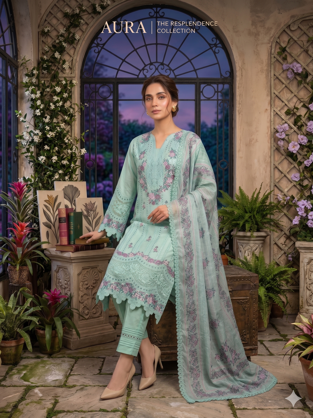 Sufiya Cotton Suit