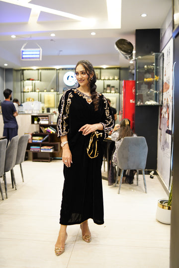 Amirah Velvet Kaftan