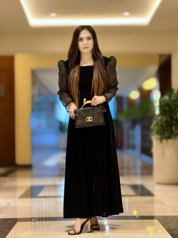 Roohi Velvet Maxi