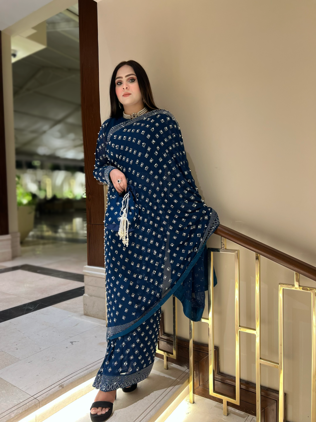 Chandni Chiffon Saree