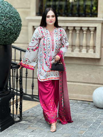 Jahan Ara Farshi Set Unstitched