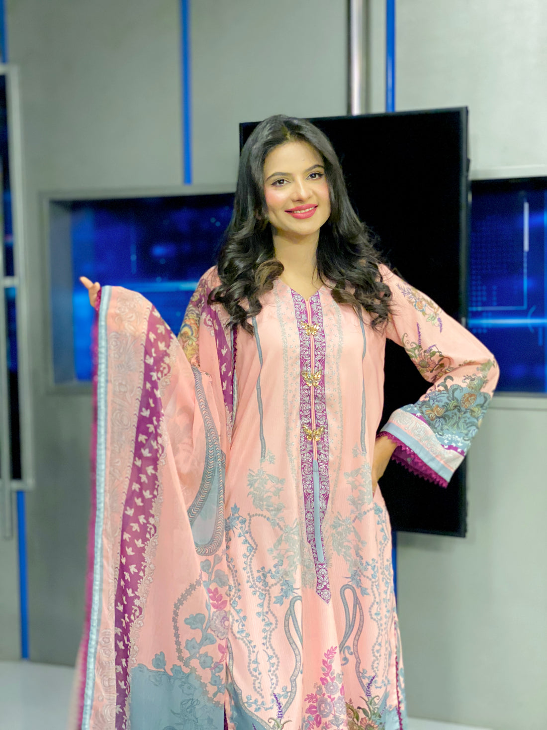 Meherzaad 3pc Kaftan