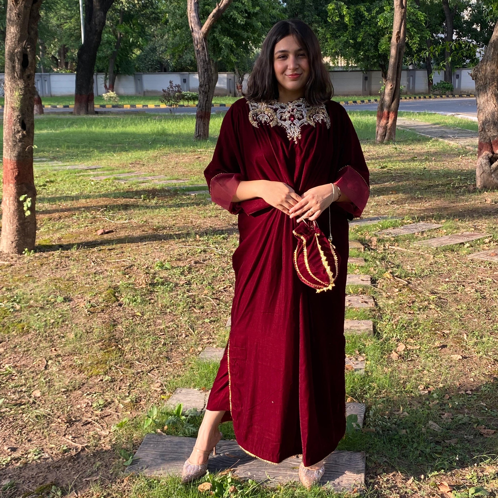 Sultana Velvet kaftan