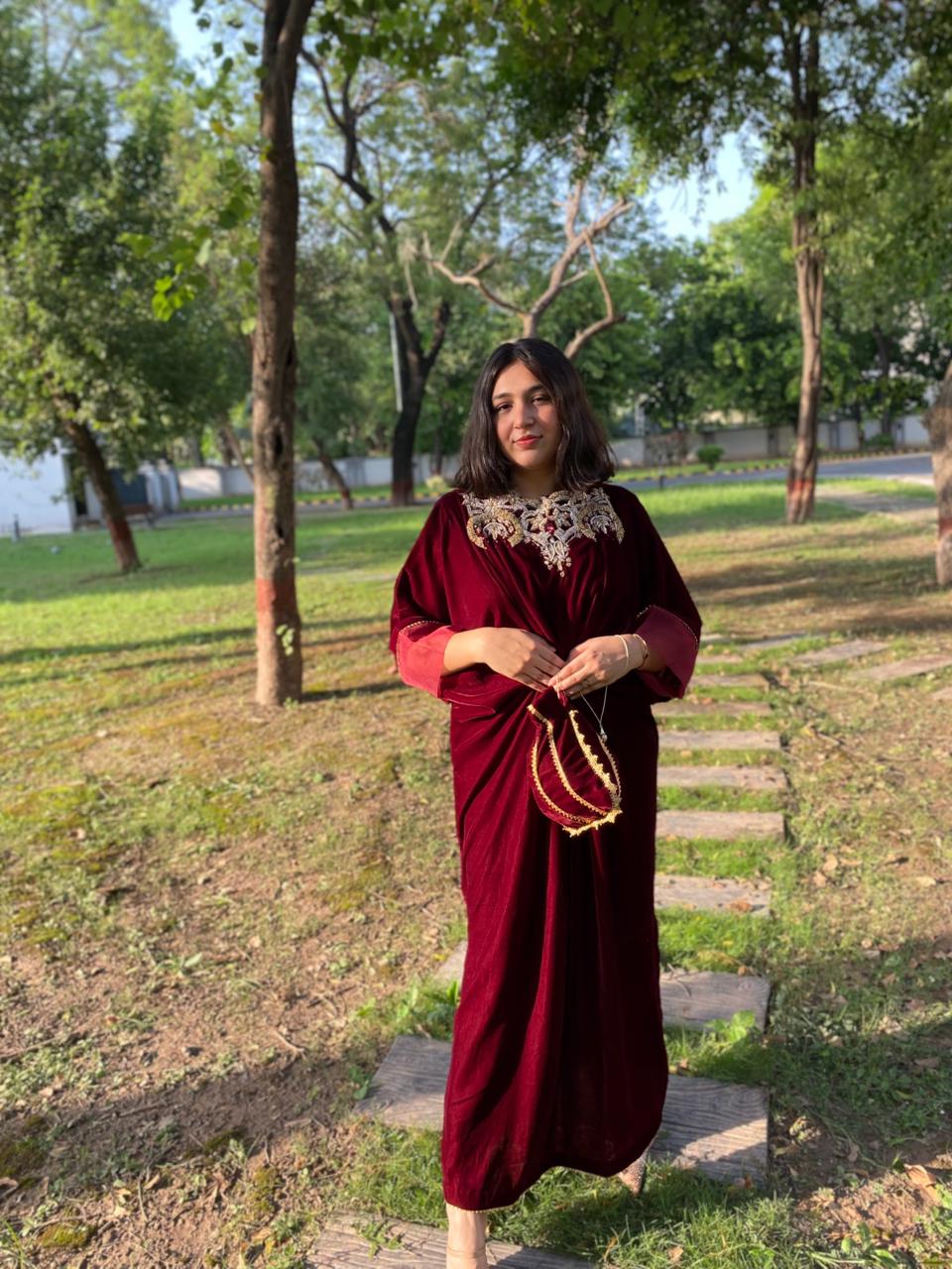Sultana Velvet kaftan