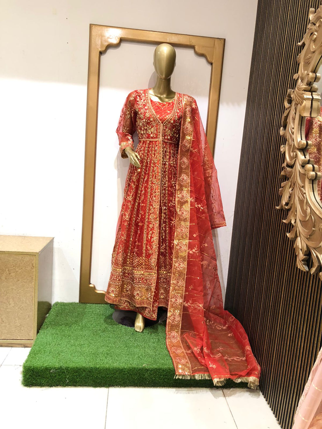 Mehtab rose gown