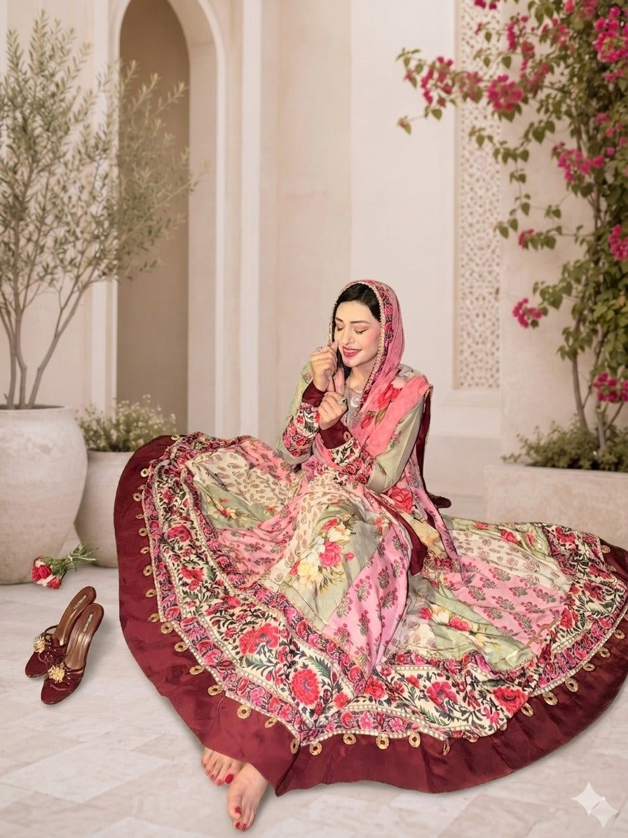 Dur-e-Shewar  Pishwas 3pc