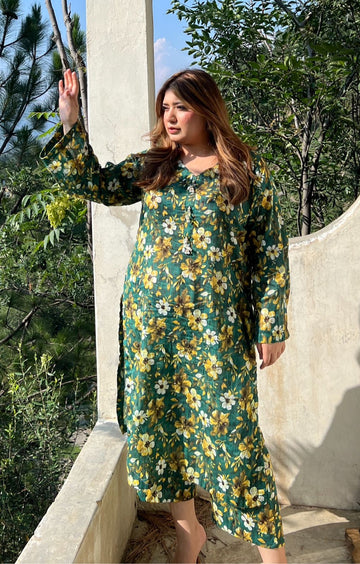 Print lawn  Shirt Trouser(Doria lawn 2pcs )