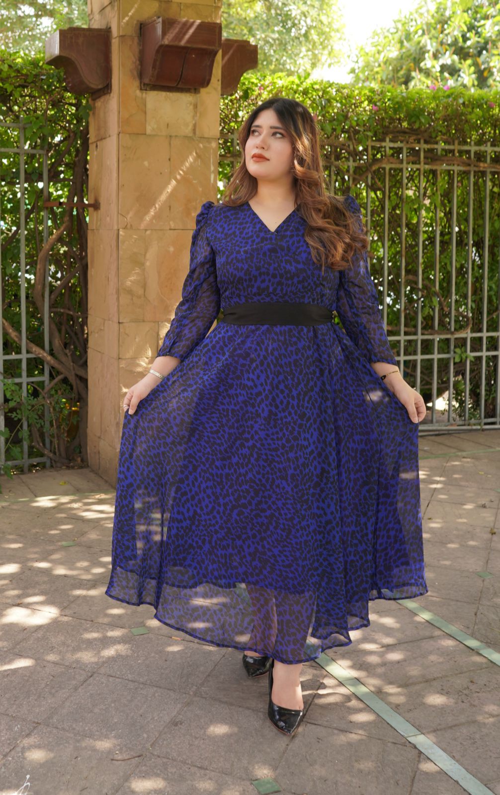 SA-826 C(Chiffon Maxi)