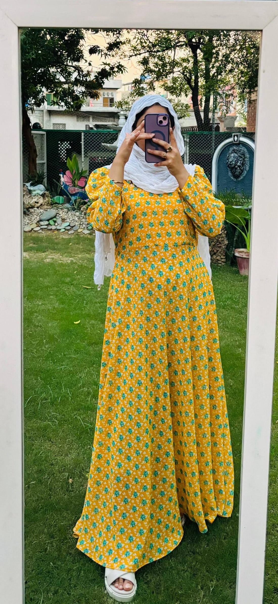 Fatima chiffon frock