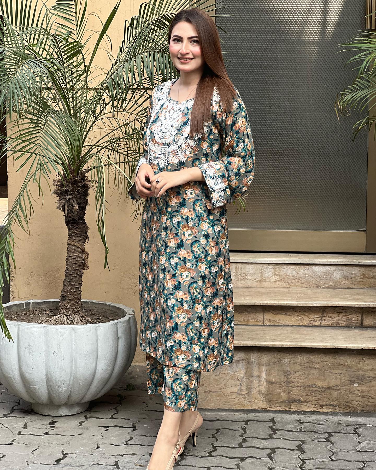 Velisse Printed  Suit 2pc