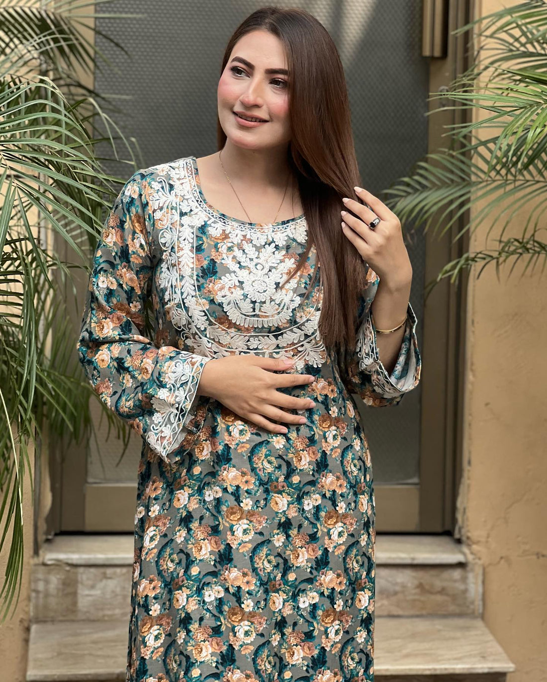 Velisse Printed  Suit 2pc